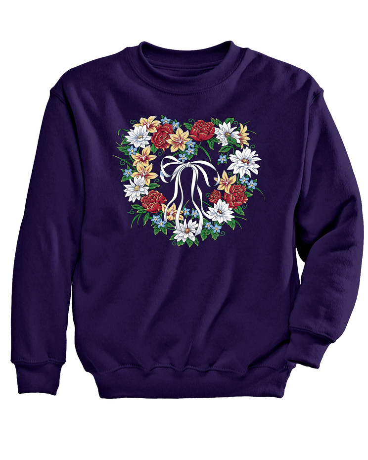 Hearth Wreath Graphic Sweatshirt image number 1