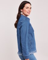DenimEase™ Eyelet Jacket thumbnail number 3