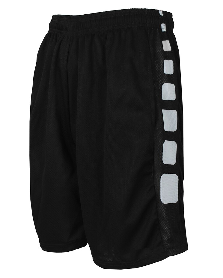 Galaxy By Harvic Men's Slim Fit  Moisture Wicking Performance Quick Dry Mesh Shorts With Side Block Design image number 1