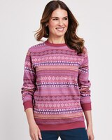 Print Better-Than-Basic Fleece Sweatshirt thumbnail number 1