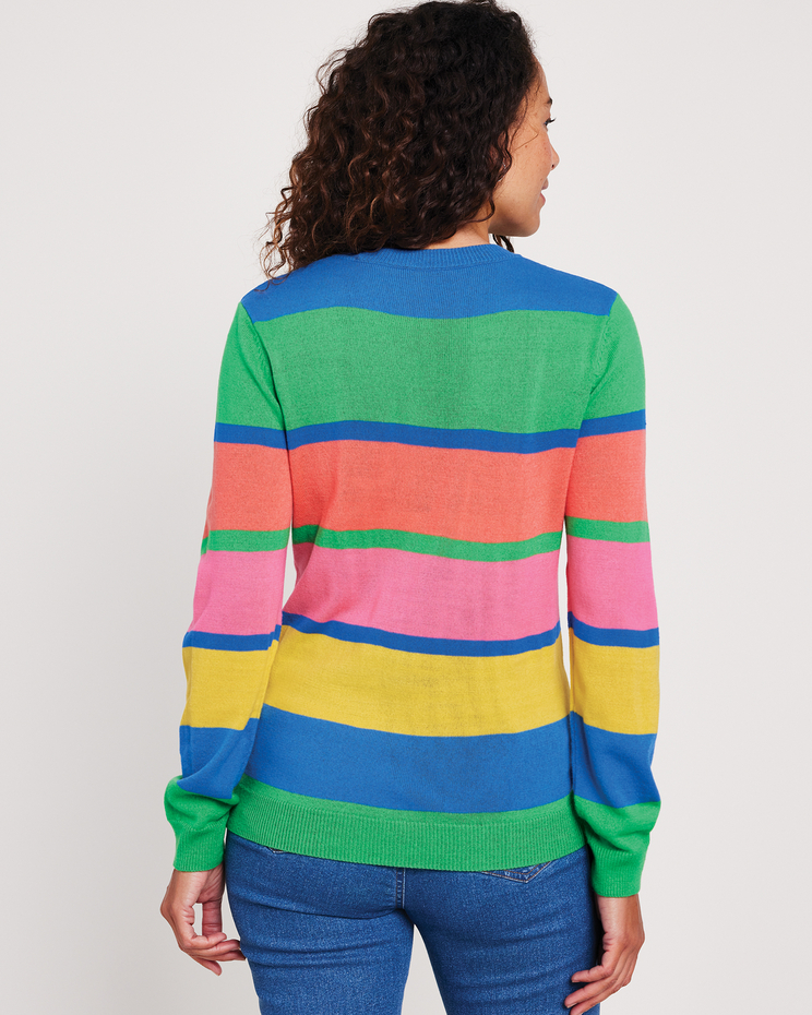 Striped Pullover Sweater image number 2