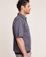 John Blair Short-Sleeve Banded-Bottom Polo thumbnail number 3