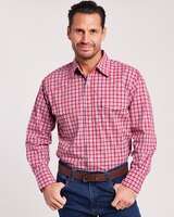 Wrangler® Wrinkle-Resistant Long-Sleeve Shirt thumbnail number 1