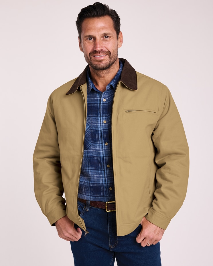 John Blair® Canvas Work Jacket image number 1