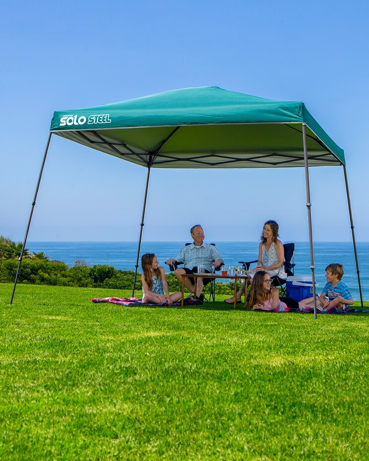 Quick Sade Solo Steel 90 11 x 11 ft. Slant Leg Canopy image number 2