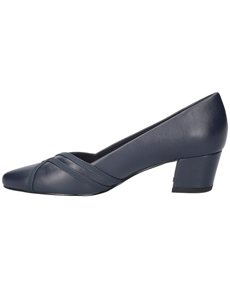 Easy Street® Lotus Block Heel Pumps image number 5