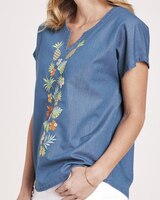 Embroidered Popover Shirt thumbnail number 3