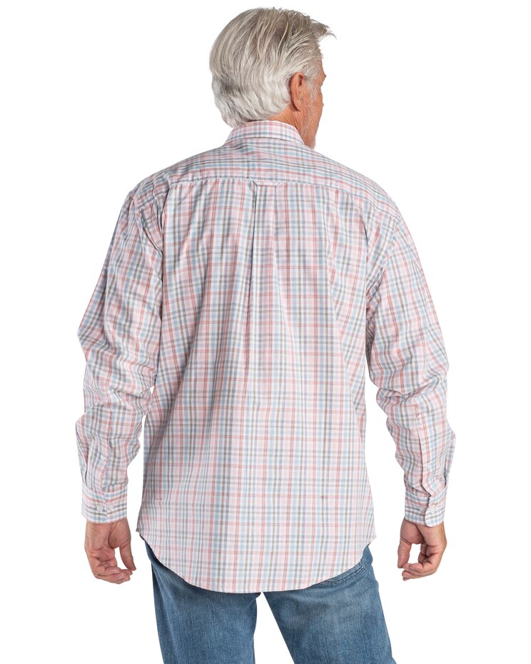 Cotton Traders Long Sleeve Wrinkle Resistant Cotton Sport Shirt image number 2