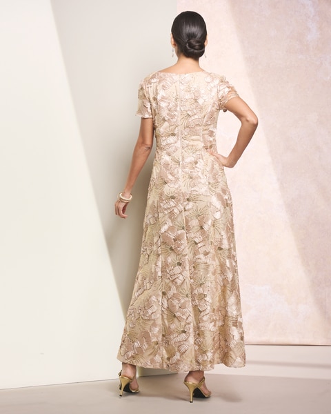 A-Line Soutache Dress by Alex Evenings