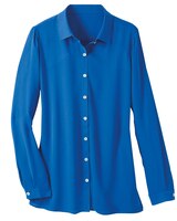 Haband Women’s Accordion Pleat Back Crepe Tunic thumbnail number 1