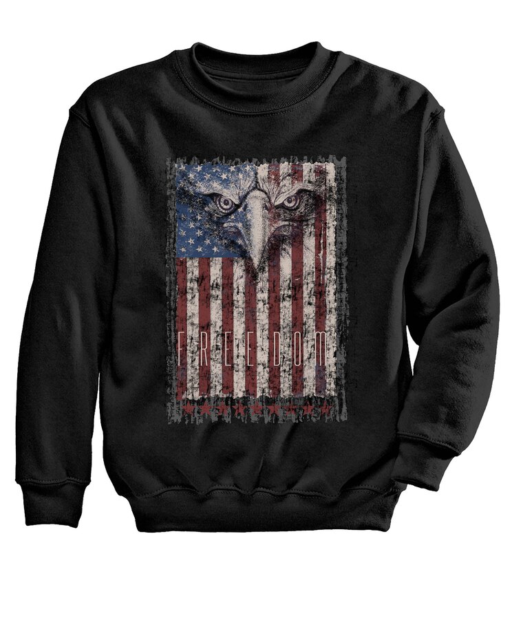 Eagle Freedom Graphic Sweatshirt image number 1