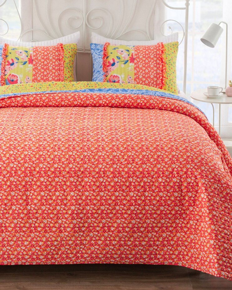 Greenland Home Fashions Skylar Quilt Set image number 2