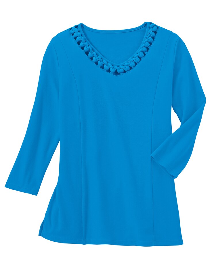 Boca Braided Tee image number 4