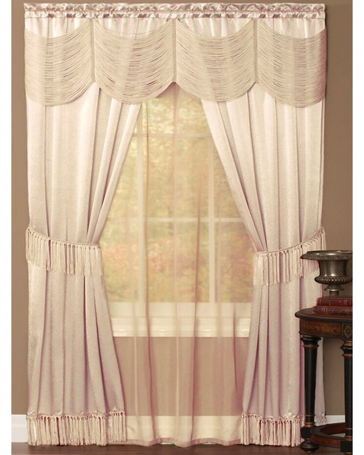 Halley 6 Piece Window Curtain Set image number 1