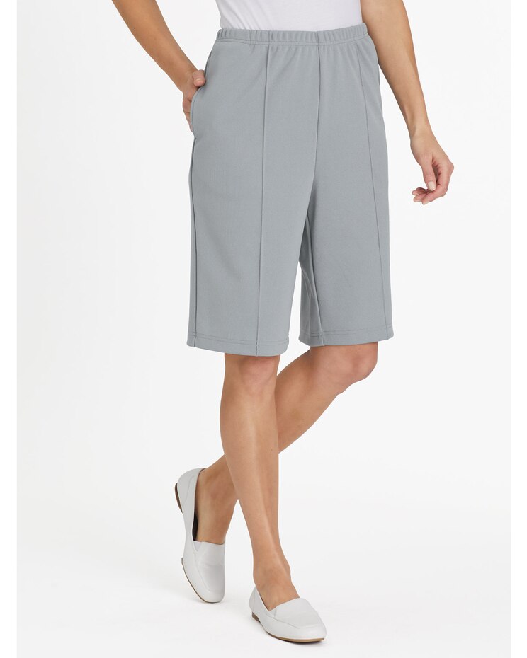 Double Knit Stitched Crease Short image number 1