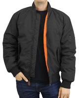 Spire By Galaxy Heavyweight MA-1 Bomber Flight Jacket thumbnail number 1