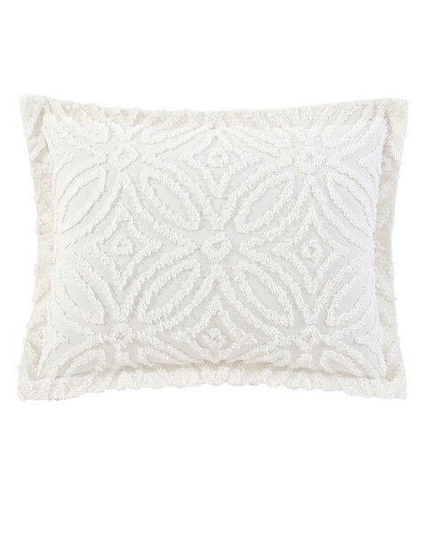 Alicia Wedding Ring Chenille Sham