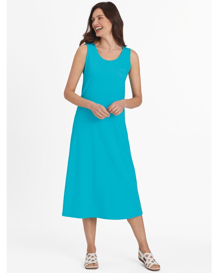 Take It Easy Sleeveless Dress image number 1