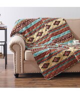 Greenland Home Fashions Red Rock Throw Blanket thumbnail number 1