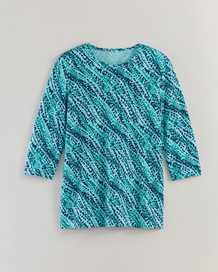Three-Quarter Sleeve Anytime Tee image number 7