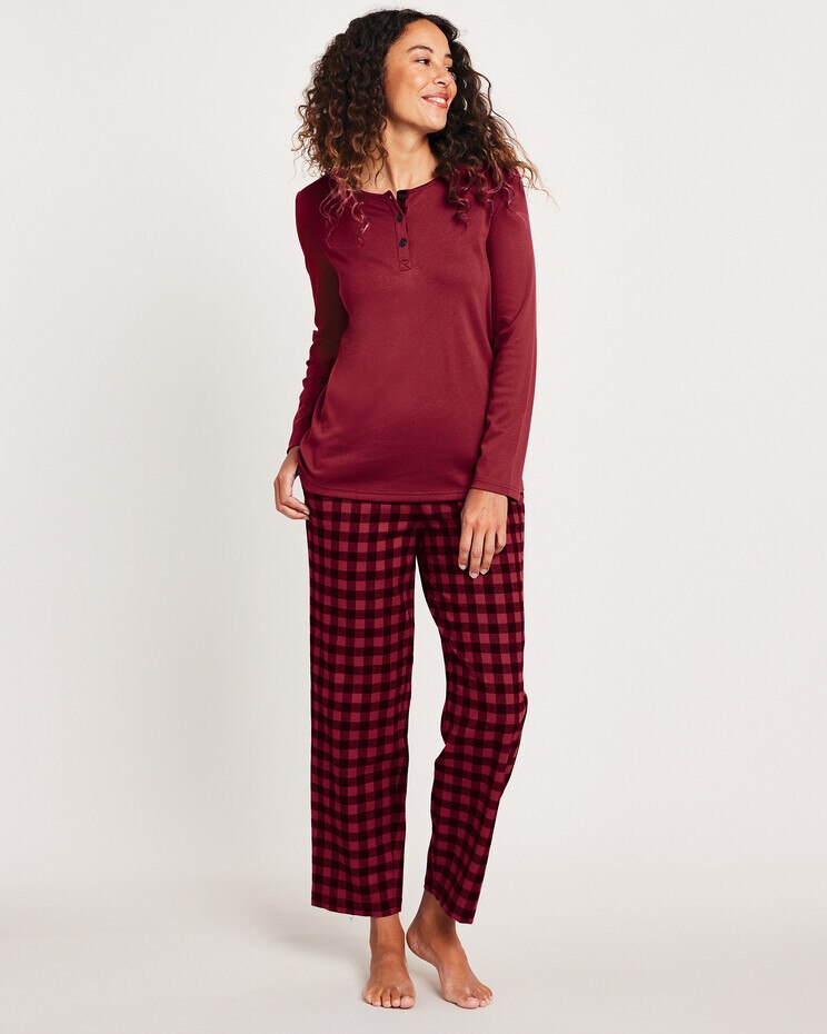 Super-Soft Plaid Flannel Pajamas