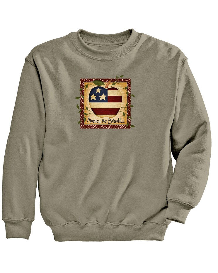 Vintage Apple Graphic Sweatshirt image number 1