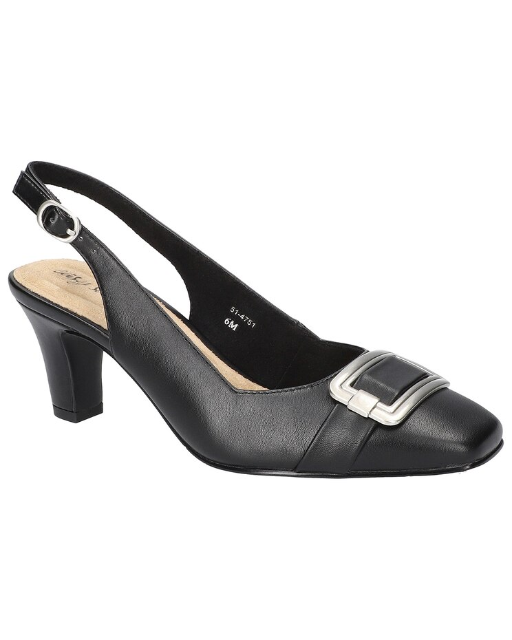 Easy Street® Sway Square Toe Slingback Pumps image number 1