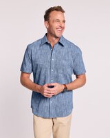 John Blair® Short Sleeve Chambray Shirt thumbnail number 1