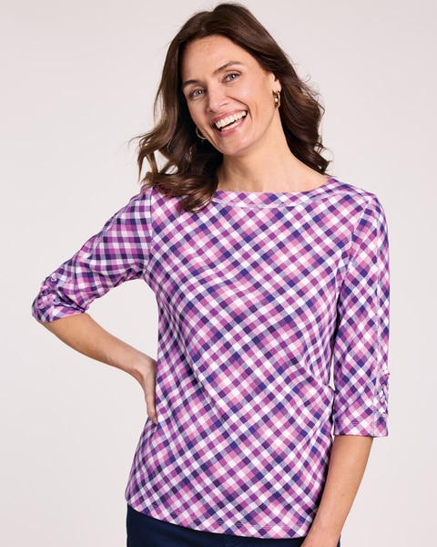 Criss-Cross Sailor Top