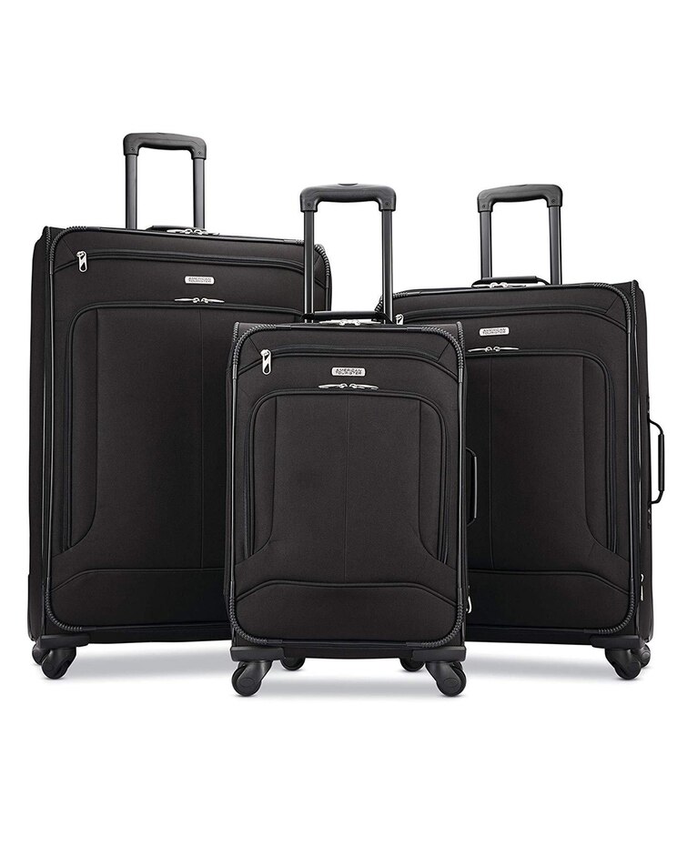 American Tourister POP Max 3pc Softside Spinner Set image number 1