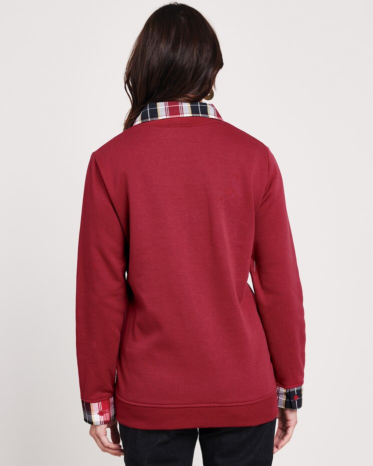 Layered Look Sweatshirt image number 2