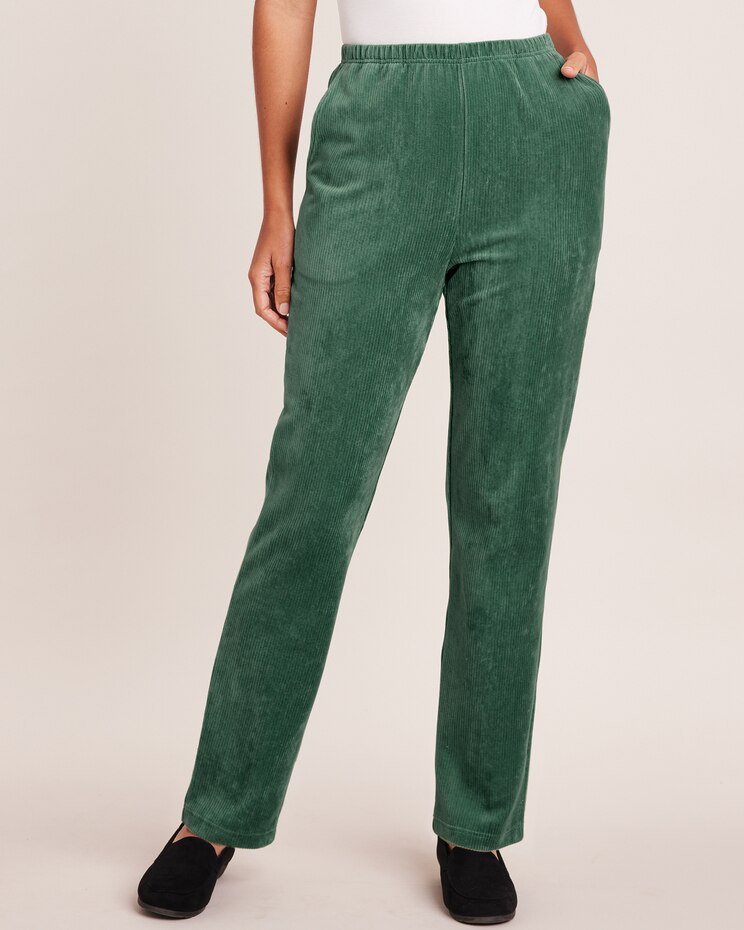Knit Corduroy Pants image number 1
