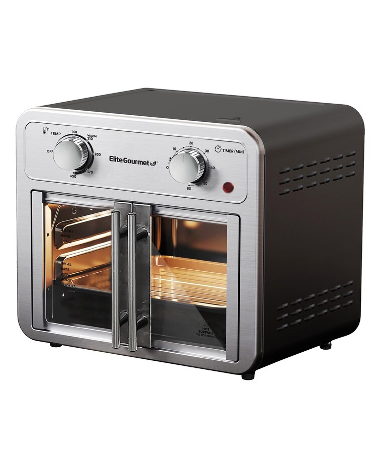 Elite 12L French Door Air Fryer Oven image number 1