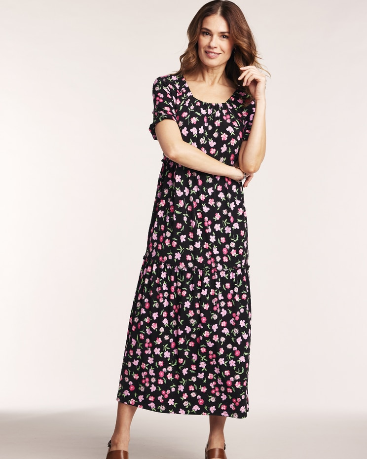 Tiered Knit Dress image number 1