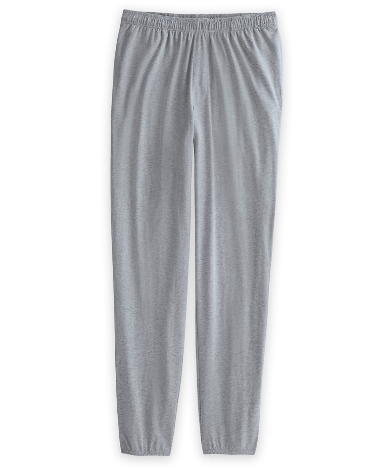 John Blair Elastic Hem Jersey Pants image number 1