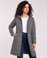 Long Quilted Jacket thumbnail number 1