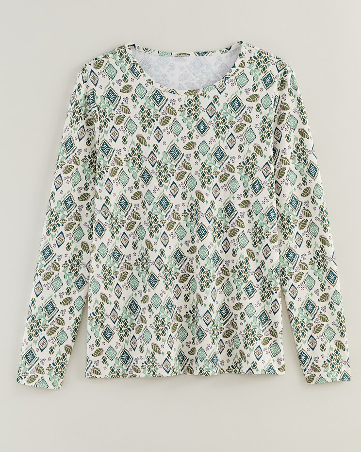 Essential Knit Long Sleeve Tee image number 1