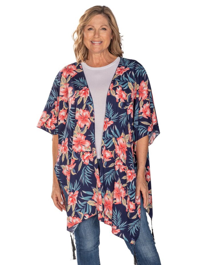 Linda Anderson Women's Kimono - Floral image number 1