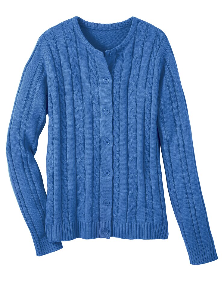 Haband Women’s Classic Cable Cardigan image number 1