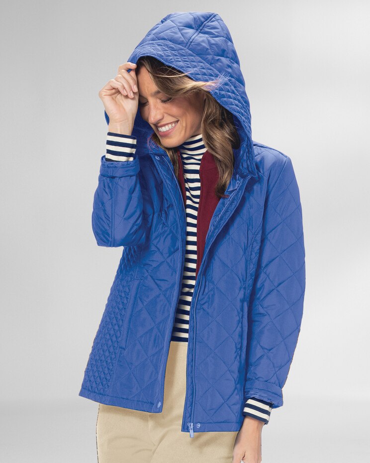 Hooded Quilted Jacket image number 1