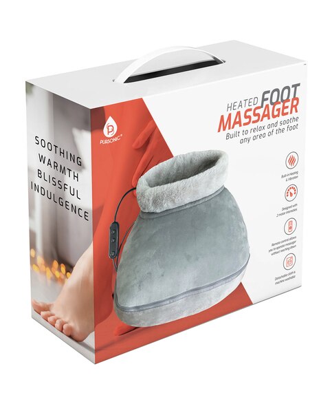 Pursonic Heated Foot Massager with Remote Control
