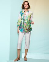 Splash Of Color Pintuck Shirt thumbnail number 2