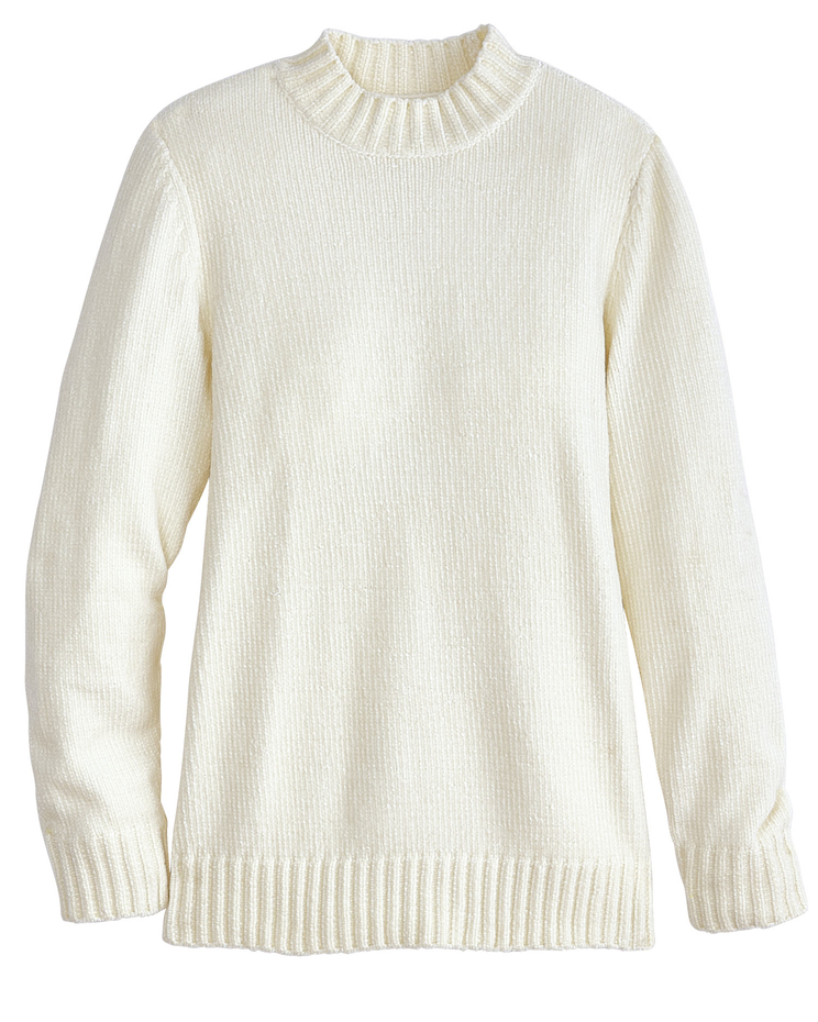 Chenille Mockneck Sweater image number 1
