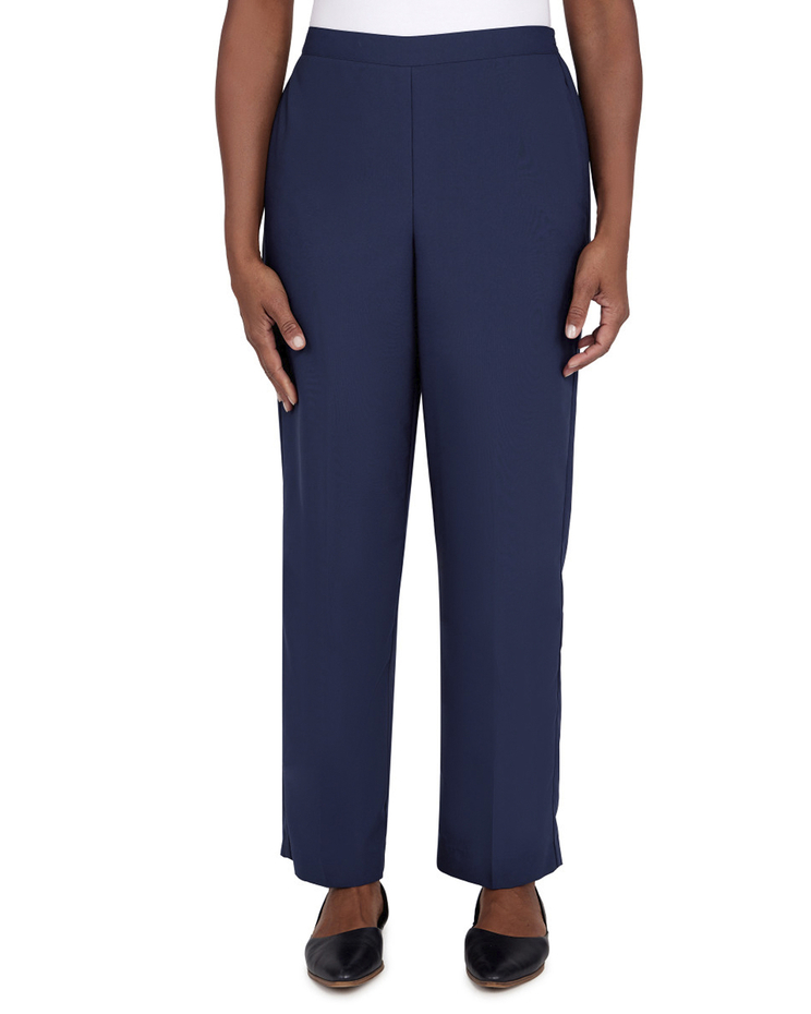 Alfred Dunner® Picture Perfect Medium Microfiber Twill Pant image number 1