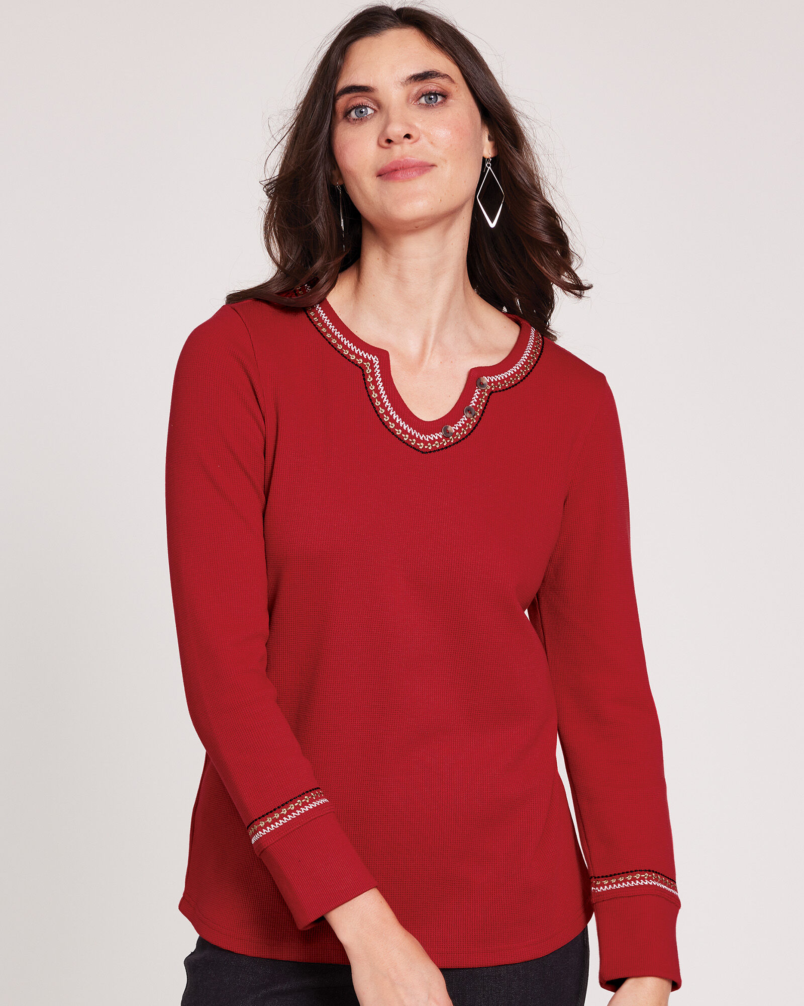 Red 2025 thermal top