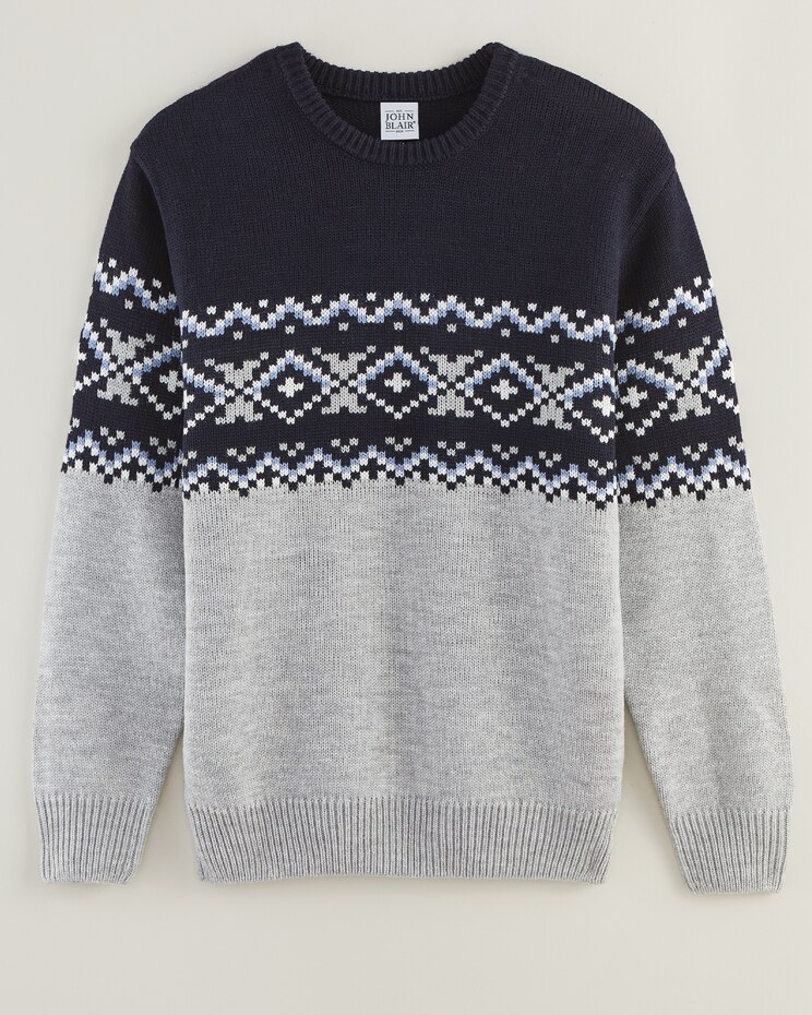 John Blair® Fair Isle Sweater image number 2