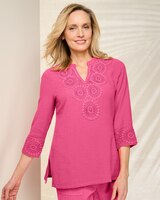 Easy Breezy Crochet Tunic thumbnail number 1