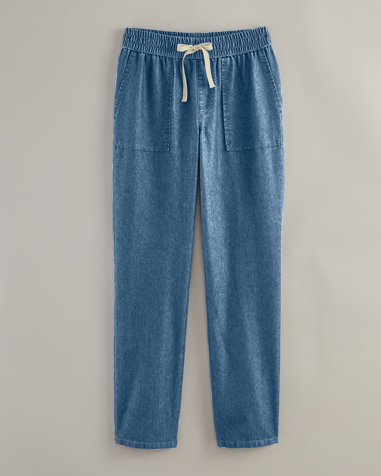 DenimLite Drawstring Pants image number 2