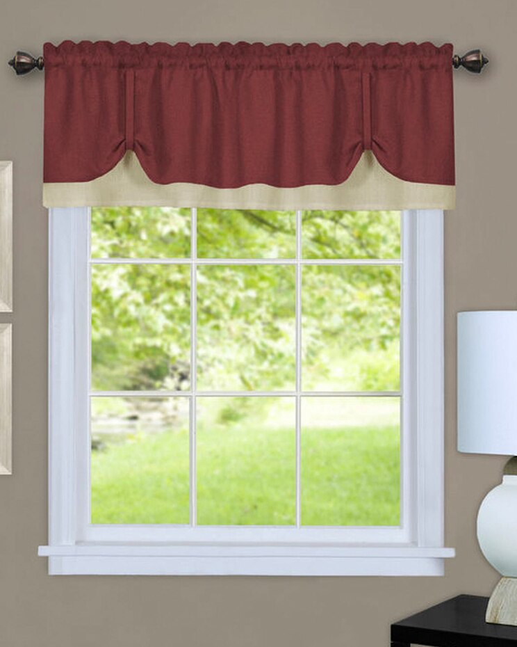 Darcy Window Curtain Valance image number 1