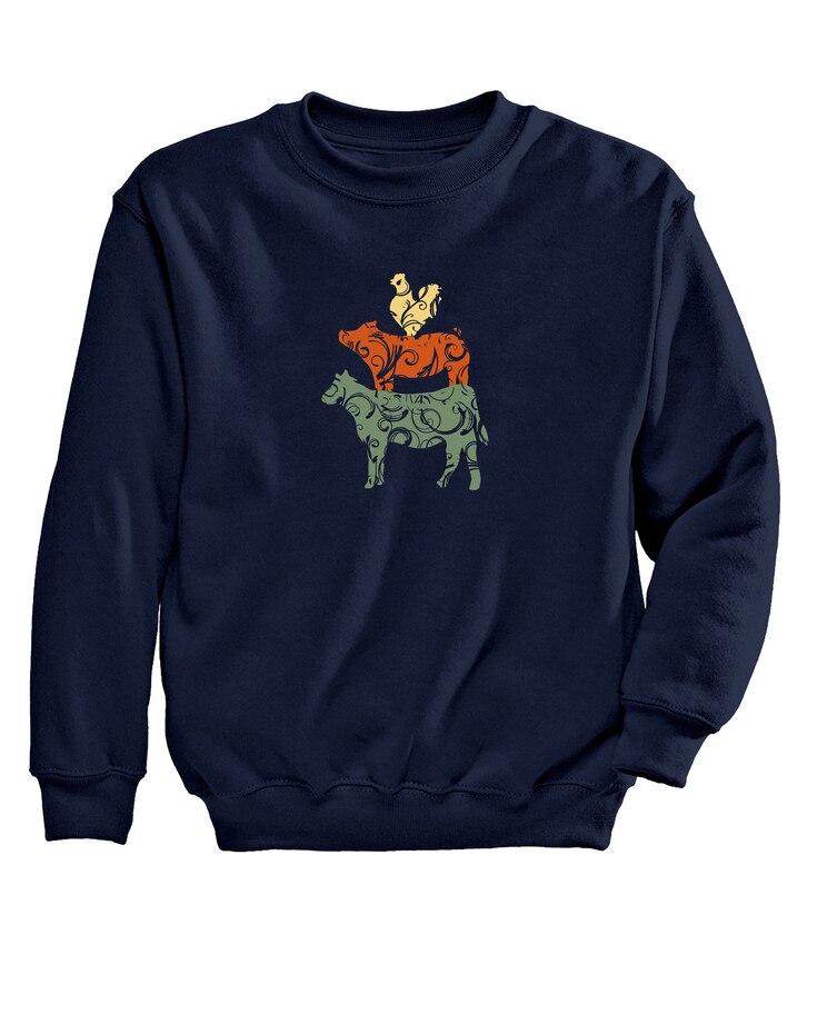 Farm Stack Graphic Sweatshirt image number 1